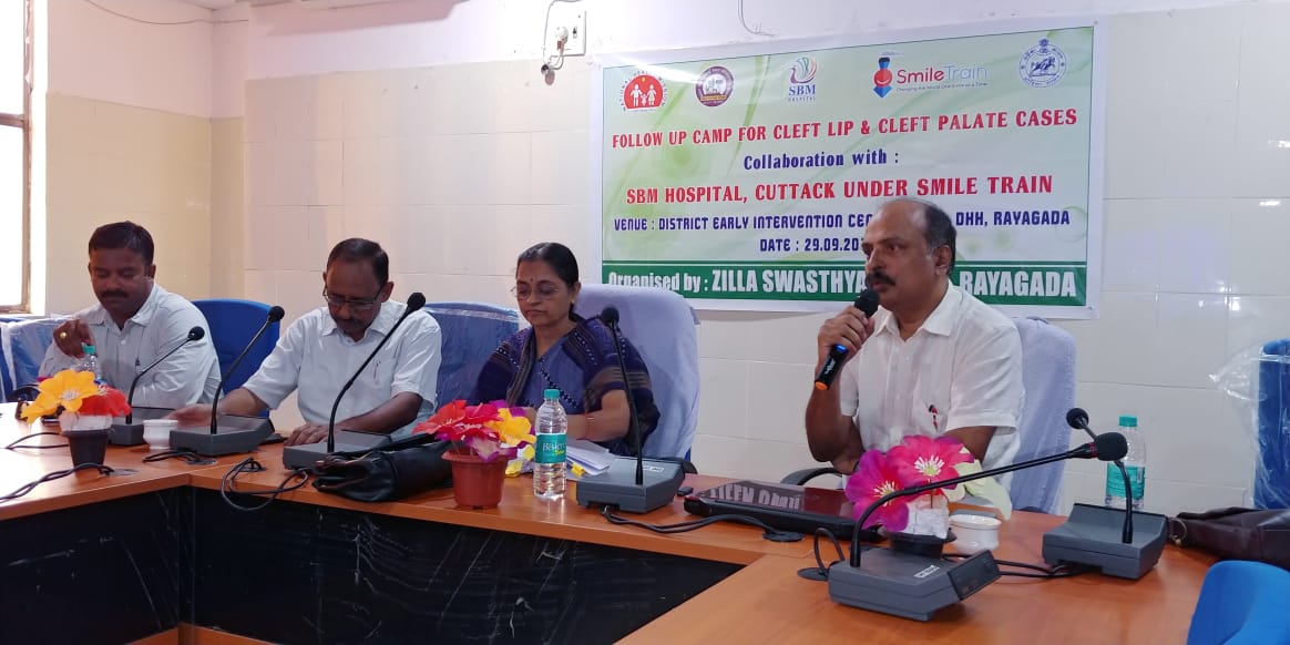 Follow up Camp for Cleft Lip & Cleft Palate at Rayagada, Orissa dt. 29.09.18